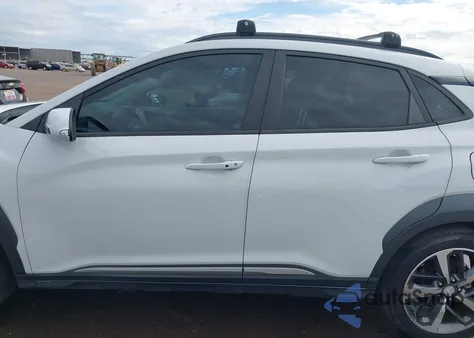 2021 Hyundai Kona Limited z USA, uszkodzony, nr VIN KM8K33A56MU623645